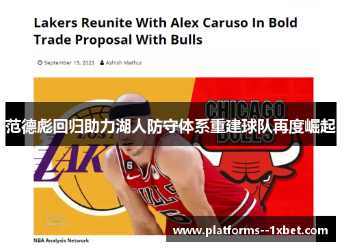 范德彪回归助力湖人防守体系重建球队再度崛起